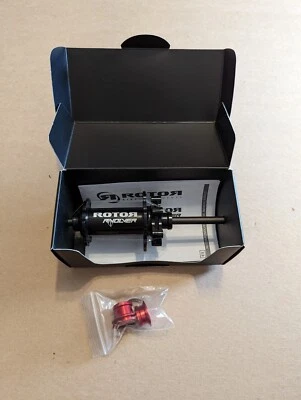 Rotor Rólver 15mm 12mm Eje pasante 6 pernos IS bujes delanteros y traseros 24h Shimano Foto 1 de 4