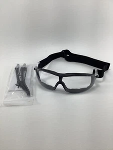 MCR Safety Glasses With Elastic Headband, +1.0 Bifocals, Clear Lens - Picture 1 of 3