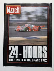 1990 Le Mans 24 Hour Match 'Vu Dans' magazine. English language. 14 pages. - Bild 1 von 6