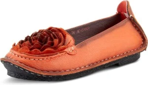L'Artiste Women's DEZI-OR-40 Dezi Orange Rubber Sole Slip-On Shoes, Size EU 40 - Picture 1 of 6