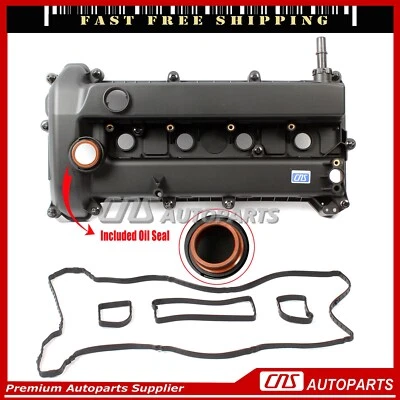 Fits 06-09 Mazda 3 2.0L 2.3L L4 DOHC Engine Valve Cover w/ Gasket L3N510210C Foto 1 de 4