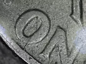 1964-D ROOSEVELT 90% SILVER, RIM THRU "O" DIE CRACK ERROR, MS(FT)++ CIRCULATED - Picture 1 of 3