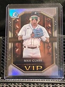 Max Clark 2025 Bowman Very Important Prospects #VIP-10 - Tigers - Bild 1 von 2