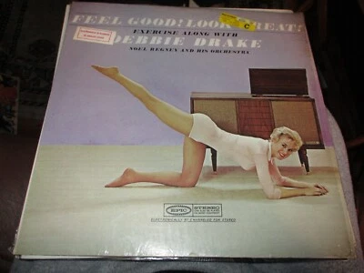 Reissue DEBBIE DRAKE Feel Good Look Great LP Epic BN 26034 Fitness Insert VG-/NM - Image 1 of 4
