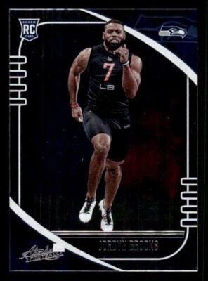 2020 Absolute #163 Jordyn Brooks RC - Image 1 of 2