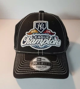 New Era 39Thirty 2009 League Champions Hat New York Yankees Youth One Size New - Picture 1 of 3