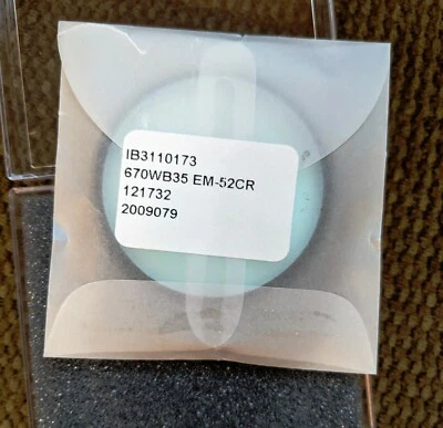 NIB Omega 670nm-52mm Optical Emission Filters for Fluorescence Imaging - Image 1 of 3