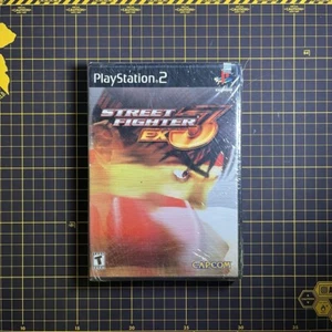 Street Fighter EX3 PlayStation 2 PS2 Black Label Brand New FACTORY SEALED RARE - Picture 1 of 9