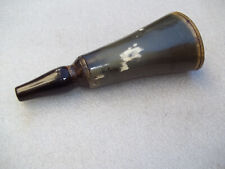 Antique 19th Century Horn Powder Flask 