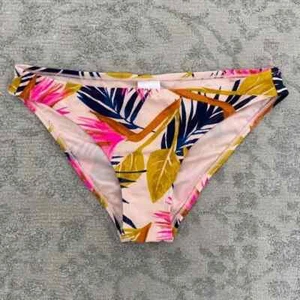 Xhilaration Costume da Bagno Donna Media Pesca Rosa Floreale - Foto 1 di 6