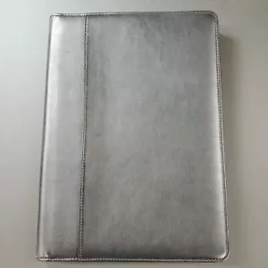 Bosca Black Nappa Vitello Deluxe Zip Around Portfolio Organizer #972 100 - Imagen 1 de 2