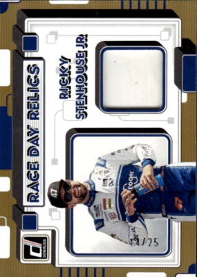 2014 Press Pass Redline Ricky Stenhouse Jr. #RR-RSJ Redline Relics Blue 2B - Image 1 of 2
