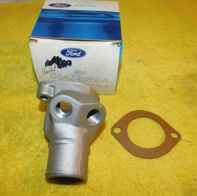 Ford LTD Torino Mercury 1974-76 NOS 351M 400 TERMOSTATO CARCASA CONEXIÓN AGUA Foto 1 de 4