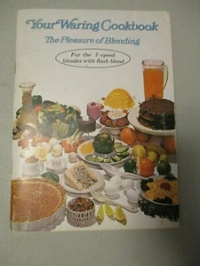 1969 WARING 7 SPEED BLENDER W/FLASH BLEND~COOKBOOK & INSTRUCTIONS ONLY~61 PGS. - Picture 1 of 7
