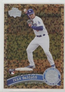 2011 Topps Cognac Diamond Anniversary Ivan De Jesus Jr DeJesus #602 Rookie RC