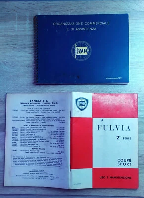 Libretti Originali Lancia Fulvia 2 Serie Coupe S - 3 libretti - Immagine 1 di 4