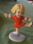 CAMPBELL SOUP FIGURINE "SOUPER-SKATER" GIRL BY ROMAN DATED 1984 -RARE