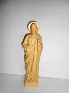 Vintage Huge 13" SAINT JUDE THADDEAS - APOSTLE Plastic Statue VERY GOOD COND. - Picture 1 of 3