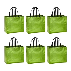 Gift Bags with Laser Coating Reusable Goodie Bags with Handle for Wedding Bir... - Picture 1 of 5