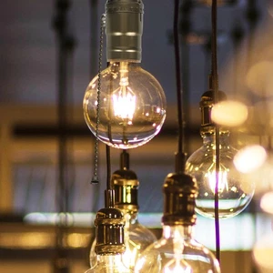 Retro Lamp Head Chandelier Hanging Lantern Extension Cord Cable Scoket - Picture 1 of 12