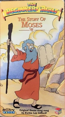 The Beginners Bible: The Story Of Moses VHS Video Tape 1995 Sony Wonder GOOD!!!! - Image 1 of 4