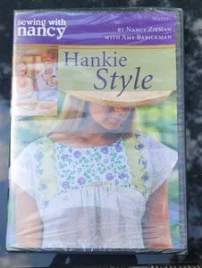Sewing With Nancy Zieman Hankie Style 2009 DVD W/Amy Barickman - Picture 1 of 3