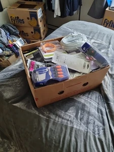 Very Large Bundle Of Cables 9.5kilo In Weight All New See Pictures Job Lot - Afbeelding 1 van 13