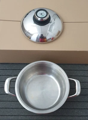 AMC Premium System Topf, Kochtopf mit Visiothermdeckel, Topf 2,3 ltr. - Bild 1 von 2