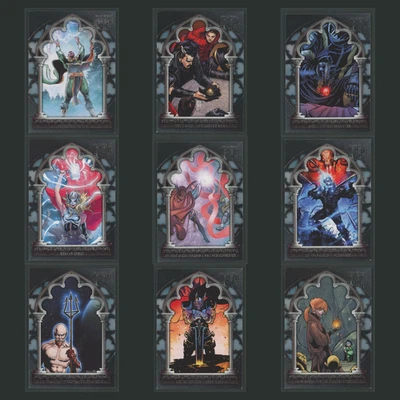 Thaumaturgical Artifacts Complete Set 9 Marvel Cards 2023 Fleer Midnight Sons NM - Image 1 of 4