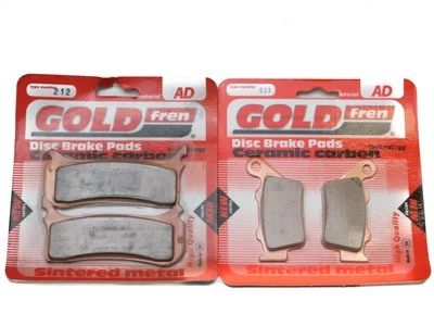 Pastillas de freno delanteras y traseras para Husaberg Supermotard Beringer FTE 310mm 2004 Foto 1 de 3