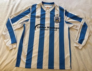 Huddersfield Town 2012/2013 Home Fußball Trikot Umbro - Größe M Langarm - Bild 1 von 14
