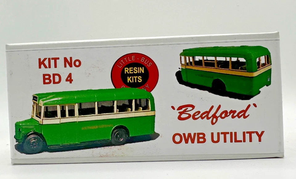 LITTLE BUS COMPANY BEDFORD OWB UTILITY RESIN BUS KIT BD4 - Image 1 of 1