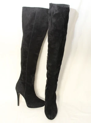 Botas altas Alexandre Birman negras de gamuza talla 7 Foto 1 de 4