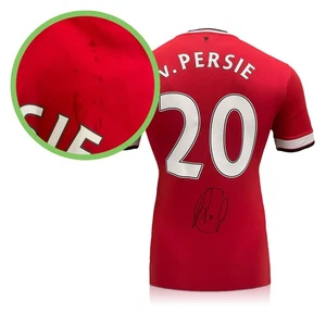 Robin Van Persie Signed Original Man United 2014-15 Jersey. Damaged A - Picture 1 of 4