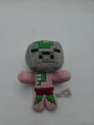 Jinx Mojang Minecraft Happy Explorer Zombie Pigman Plush Stuffed Toy 2017 - Image 1 of 4