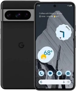 Google PIXEL 8 PRO 128GB Obsidian- Locked AT&T- New In Box - Afbeelding 1 van 5