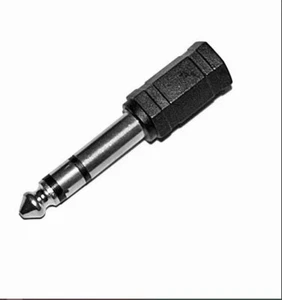 3.5mm 1/8" Female To 6.5mm 1/4" Male Jack Stereo Headphone Adapter Male plug US - Picture 1 of 4