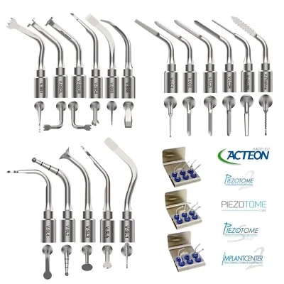 Dental Ultrasonic Piezo Surgery TipS LC2 BS1 Fit Satelec Acteon Piezotome 2 Cube - Image 1 of 4