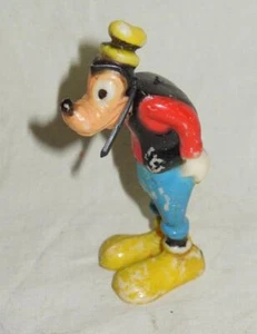 Vtg Plastic Goofy bobble Head Walt Disney 3" - Picture 1 of 4