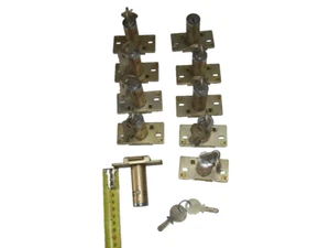 Eiko & Kookaburra NI KABA Safe / Drawer Locks with 3 keys, 4 available, sell Sep - Picture 1 of 2