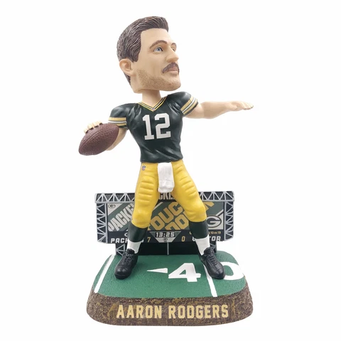 Aaron Rodgers Green Bay Packers Scoreboard Special Edition Bobblehead NFL Cover
