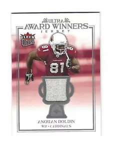 Anquan Boldin 2006 Fleer Ultra Award Winners GW Jersey Card, # UAA-AB. - Picture 1 of 2