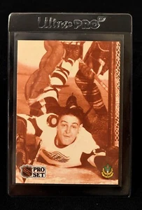 1991 Pro Set goalie Terry Sawchuk #343 - Picture 1 of 1