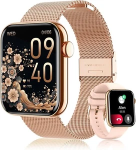 Reloj Inteligente Reloj Inteligente Bluetooth De Mujer para iPhone iOS y Android - Imagen 1 de 12