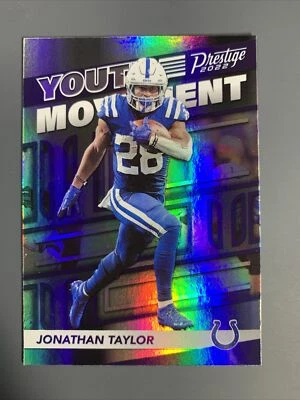 2022 Panini Prestige Football Youth Movement Jonathan Taylor #YM-18 Colts - Image 1 of 2
