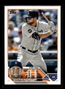 2023 Topps Series 1 #252 Austin Meadows (NM+)(BAS) - Picture 1 of 2