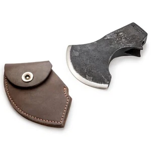 Cabeza de hacha forjada a mano con funda de cuero BeaverCraft AX3_Head - Imagen 1 de 2