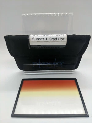 Formatt Hitech 4x5.65" Blender Sunset 1 Filter Soft Edge Graduated  - Image 1 of 4