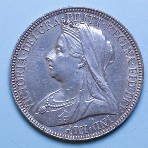 INGHILTERRA VITTORIA FLORIN 1900 SPL ARGENTO SILVER COIN MONETA NUMISMATICA - Imagen 1 de 2