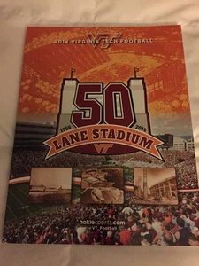 2014 Vintage Virginia Tech Hokies Football Guide Frank Beamer 50. - Bild 1 von 3